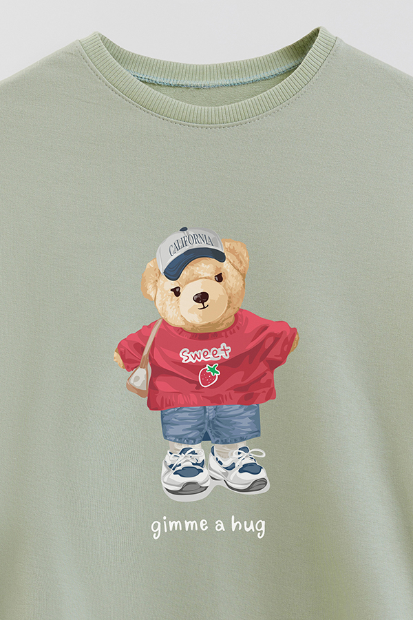 BUZO RUSTICO KIDS TEDDY GIMME A HUG