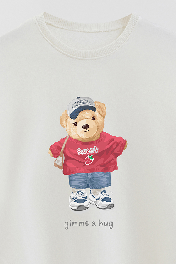 BUZO RUSTICO KIDS TEDDY GIMME A HUG