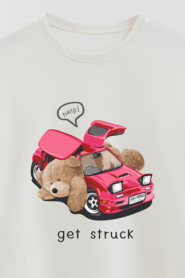 BUZO RUSTICO KIDS TEDDY GET STRUCK