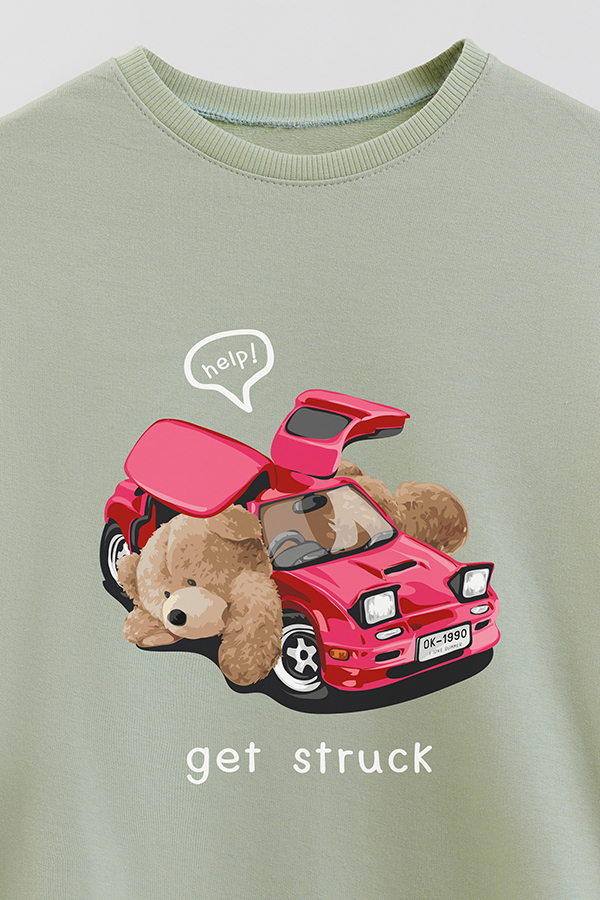 BUZO RUSTICO KIDS TEDDY GET STRUCK