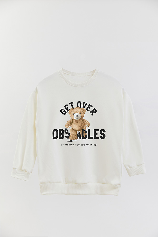 BUZO RUSTICO KIDS TEDDY GET OVER OBSTACLES