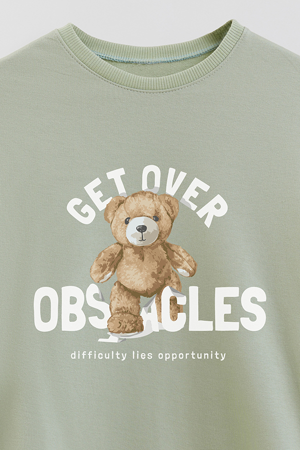 BUZO RUSTICO KIDS TEDDY GET OVER OBSTACLES