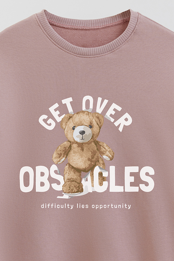 BUZO RUSTICO KIDS TEDDY GET OVER OBSTACLES