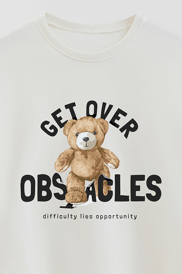 BUZO RUSTICO KIDS TEDDY GET OVER OBSTACLES