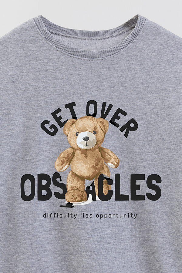 BUZO RUSTICO KIDS TEDDY GET OVER OBSTACLES