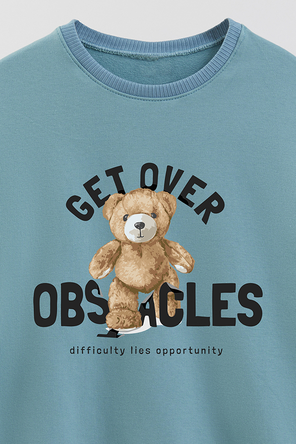 BUZO RUSTICO KIDS TEDDY GET OVER OBSTACLES