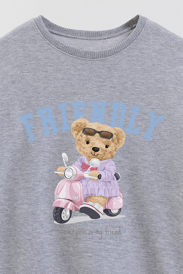 BUZO RUSTICO KIDS TEDDY FRIENDLY