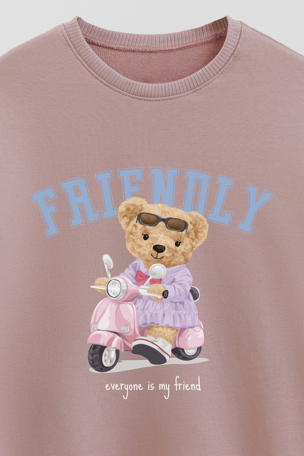 BUZO RUSTICO KIDS TEDDY FRIENDLY