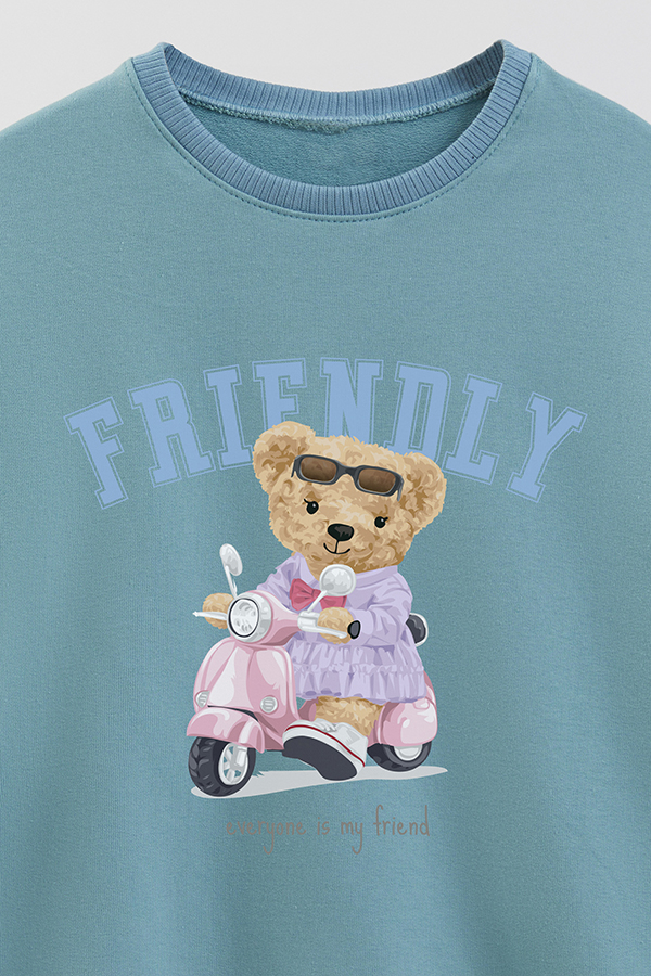 BUZO RUSTICO KIDS TEDDY FRIENDLY