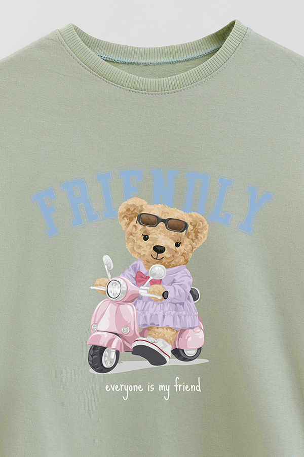 BUZO RUSTICO KIDS TEDDY FRIENDLY