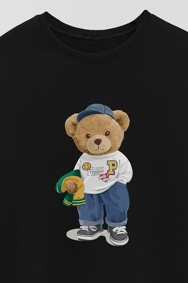 BUZO RUSTICO KIDS TEDDY FREEDOM IS MY SOUL