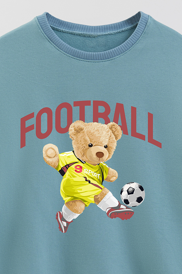 BUZO RUSTICO KIDS TEDDY FOOTBALL