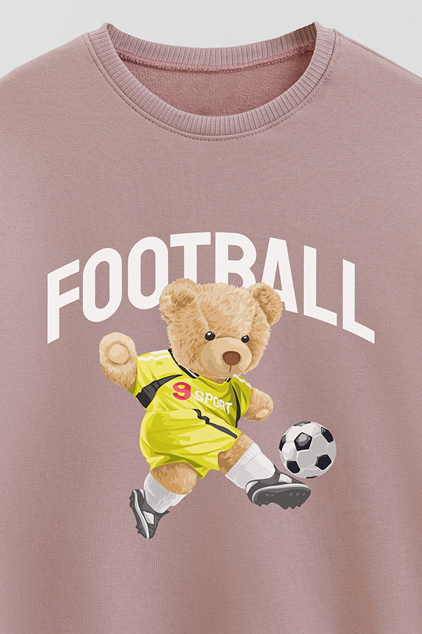 BUZO RUSTICO KIDS TEDDY FOOTBALL