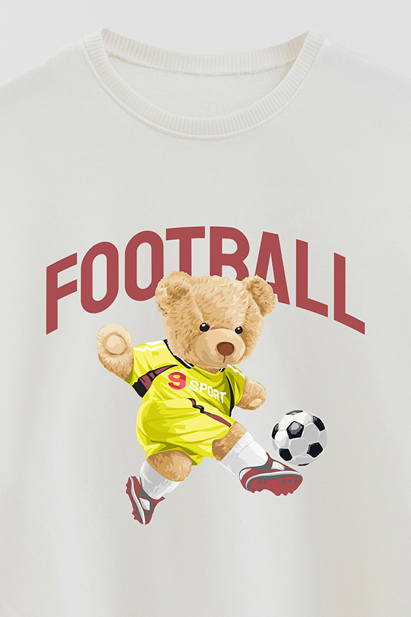 BUZO RUSTICO KIDS TEDDY FOOTBALL