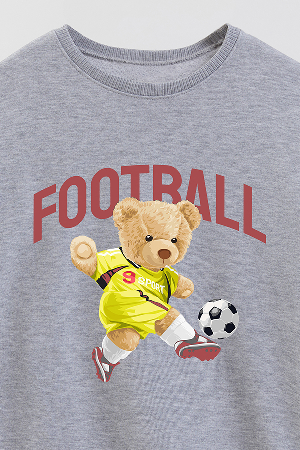 BUZO RUSTICO KIDS TEDDY FOOTBALL