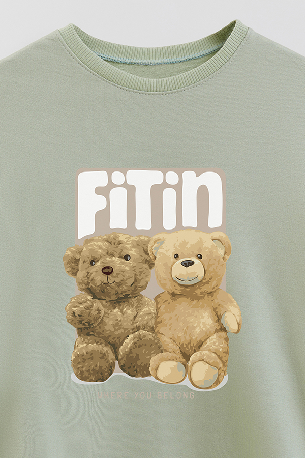 BUZO RUSTICO KIDS TEDDY FIT IN