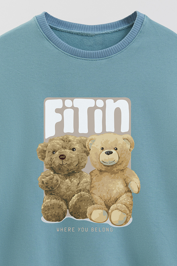 BUZO RUSTICO KIDS TEDDY FIT IN