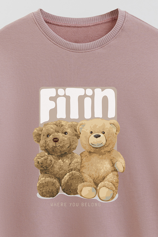 BUZO RUSTICO KIDS TEDDY FIT IN