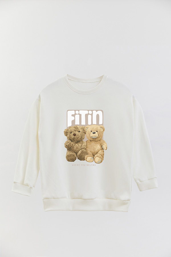 BUZO RUSTICO KIDS TEDDY FIT IN