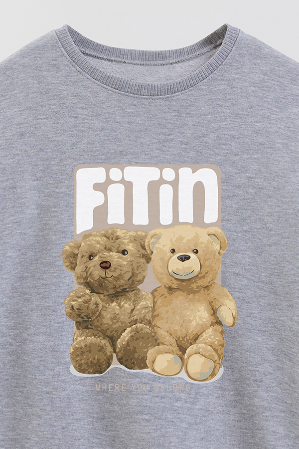 BUZO RUSTICO KIDS TEDDY FIT IN