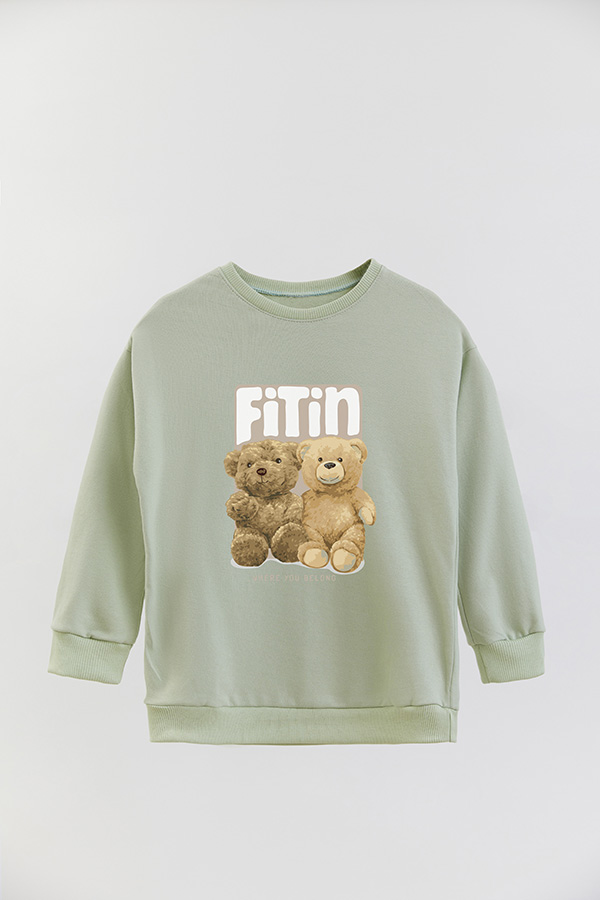 BUZO RUSTICO KIDS TEDDY FIT IN