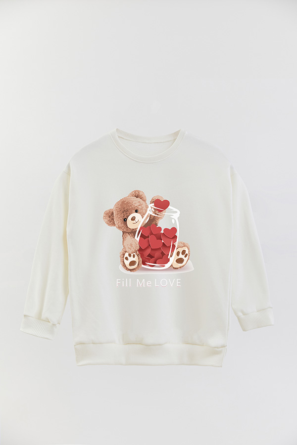 BUZO RUSTICO KIDS TEDDY FILL ME