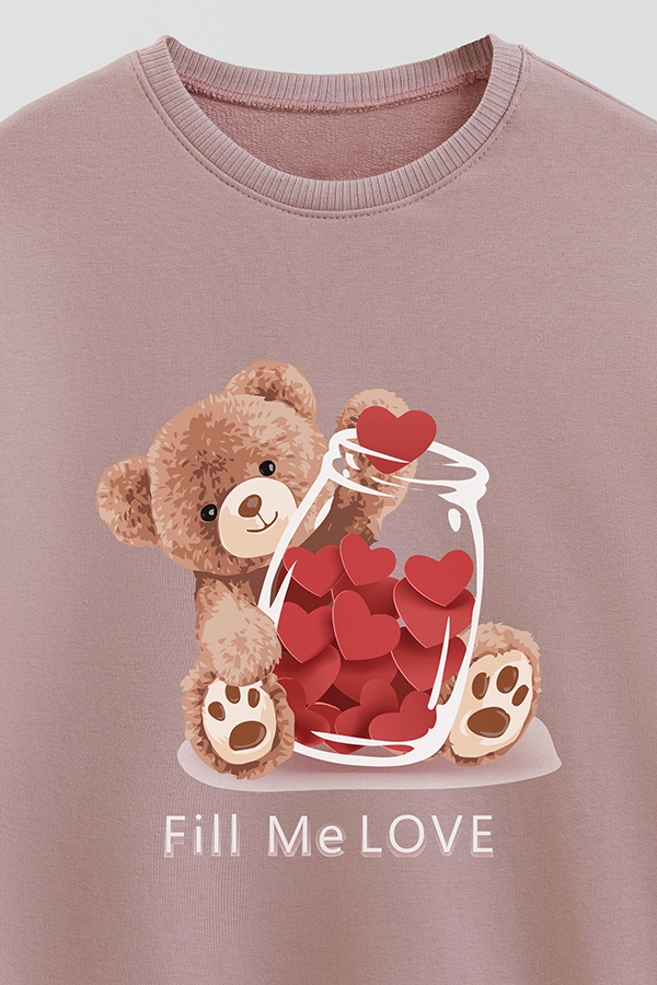 BUZO RUSTICO KIDS TEDDY FILL ME