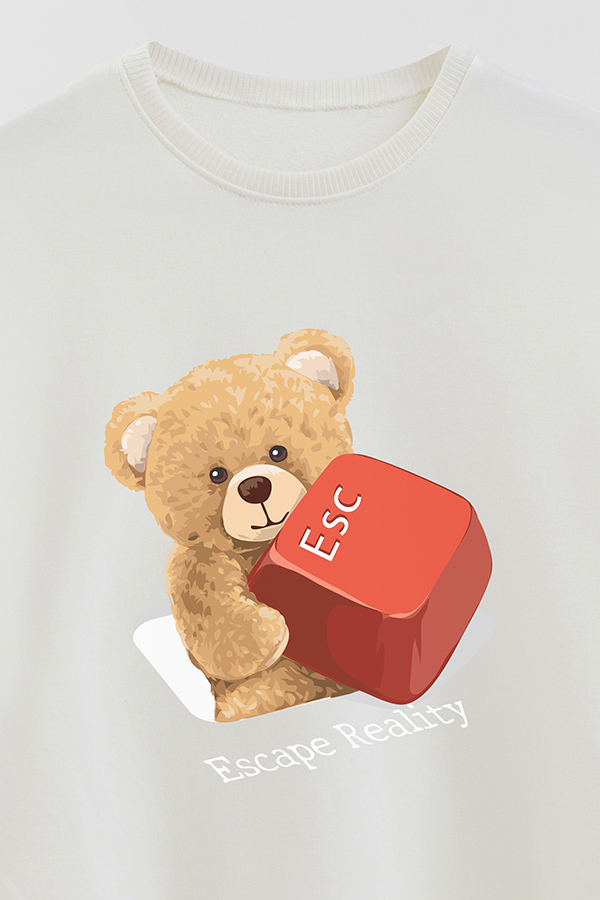 BUZO RUSTICO KIDS TEDDY ESCAPE REALITY