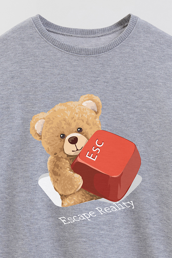 BUZO RUSTICO KIDS TEDDY ESCAPE REALITY