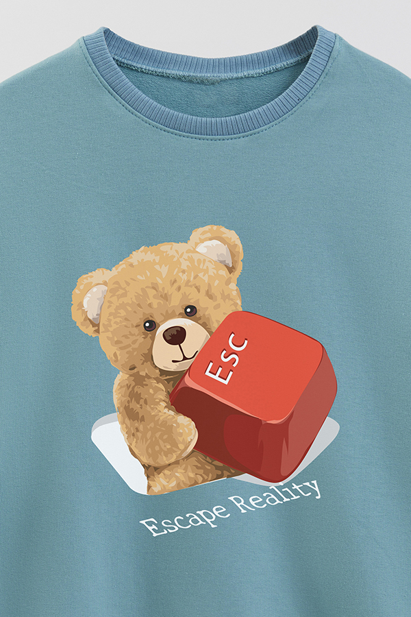 BUZO RUSTICO KIDS TEDDY ESCAPE REALITY