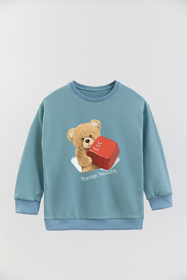 BUZO RUSTICO KIDS TEDDY ESCAPE REALITY