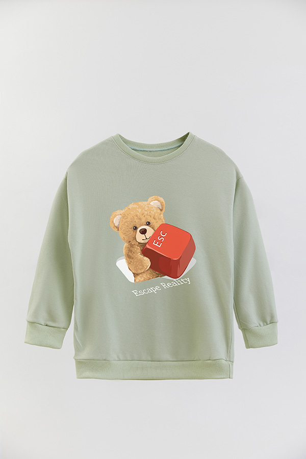 BUZO RUSTICO KIDS TEDDY ESCAPE REALITY