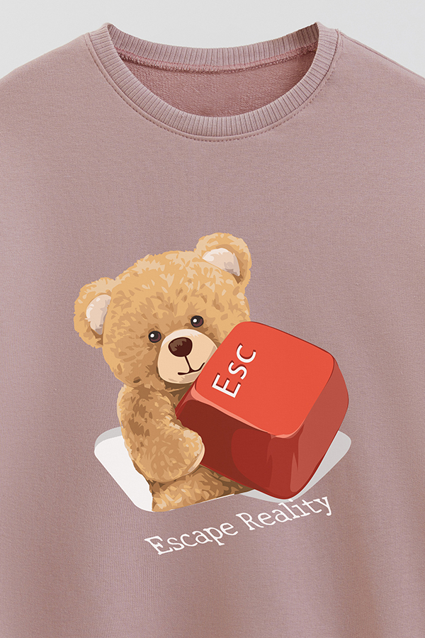 BUZO RUSTICO KIDS TEDDY ESCAPE REALITY