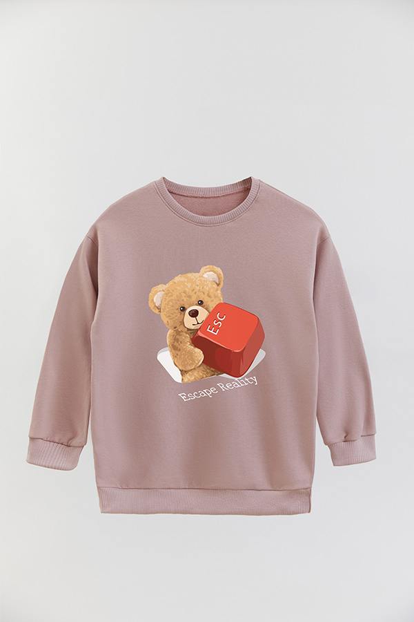 BUZO RUSTICO KIDS TEDDY ESCAPE REALITY