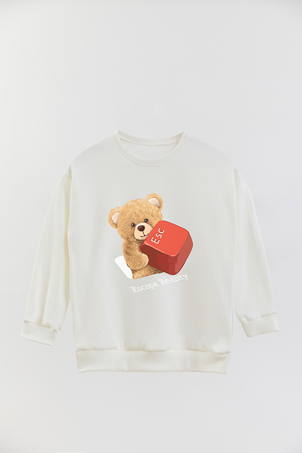 BUZO RUSTICO KIDS TEDDY ESCAPE REALITY