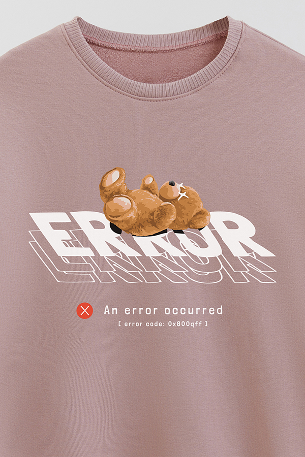 BUZO RUSTICO KIDS TEDDY ERROR