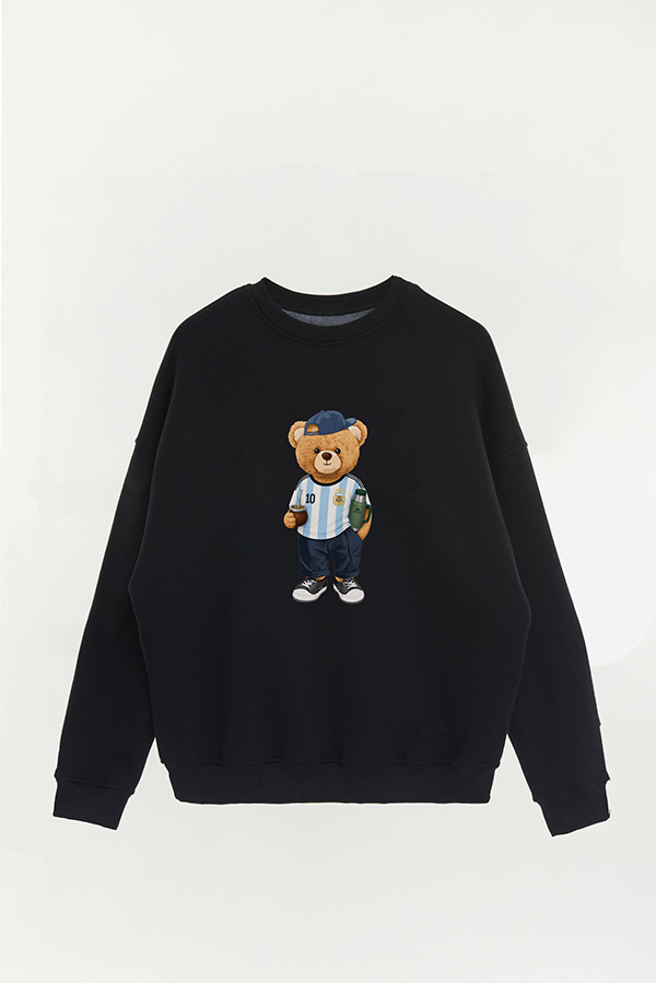 BUZO CREWNECK ESTAMPADO TEDDY ARG MATE