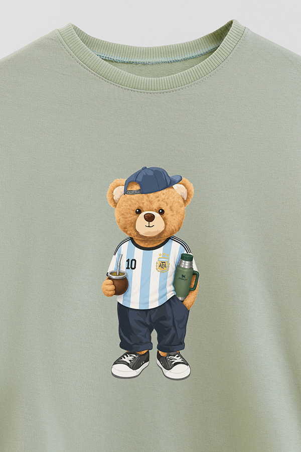 BUZO RUSTICO KIDS TEDDY ARG MATE