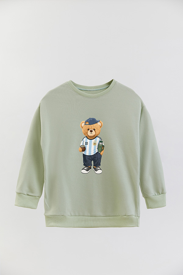 BUZO RUSTICO KIDS TEDDY ARG MATE