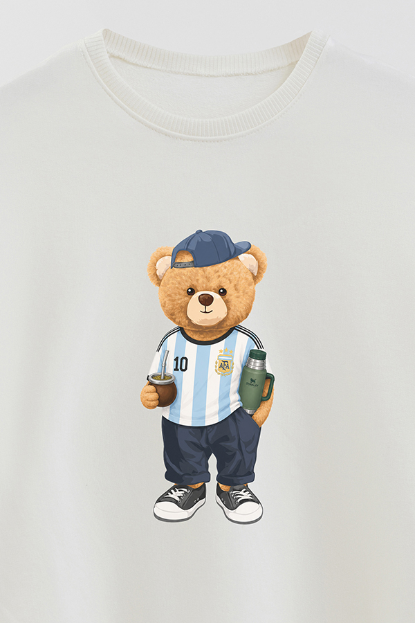BUZO RUSTICO KIDS TEDDY ARG MATE