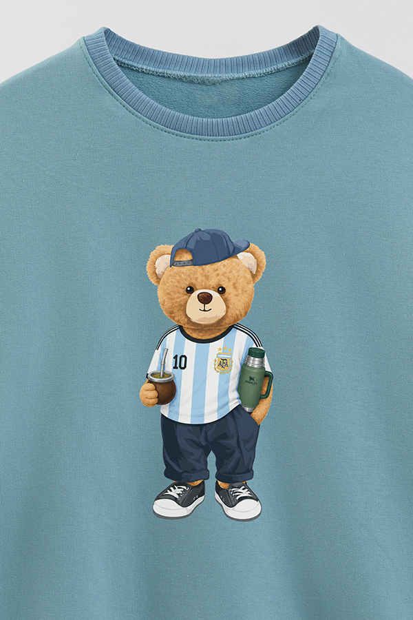 BUZO RUSTICO KIDS TEDDY ARG MATE