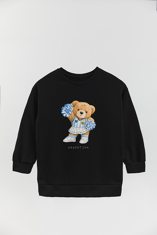 BUZO RUSTICO KIDS TEDDY ARG HINCHADA