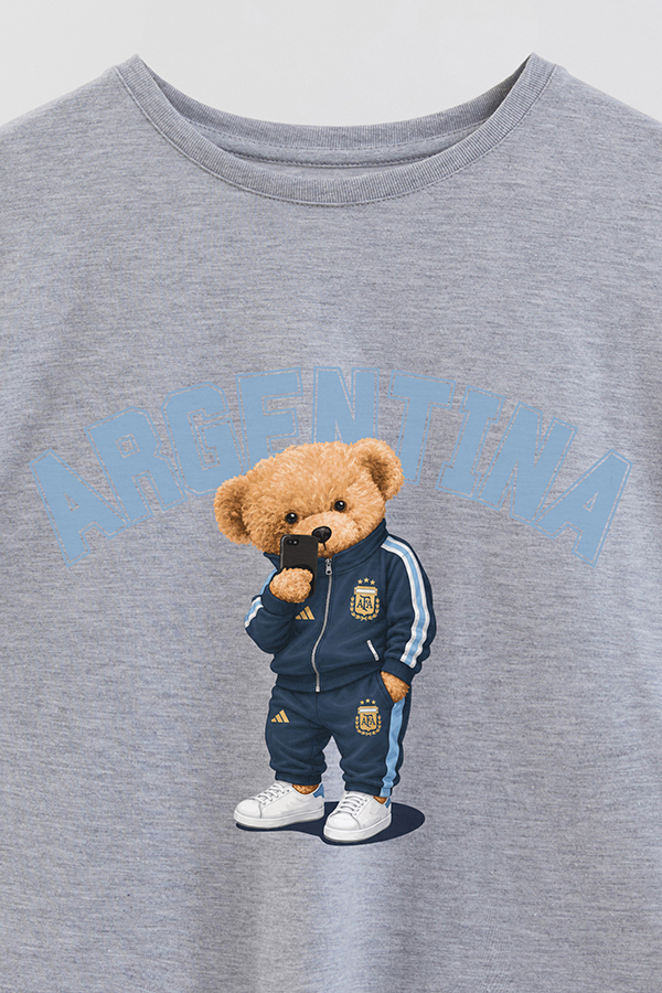REMERA GB OVERSIZE TEDDY ARG SCALO