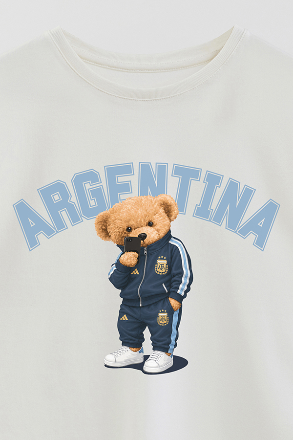 REMERA GB OVERSIZE TEDDY ARG SCALO