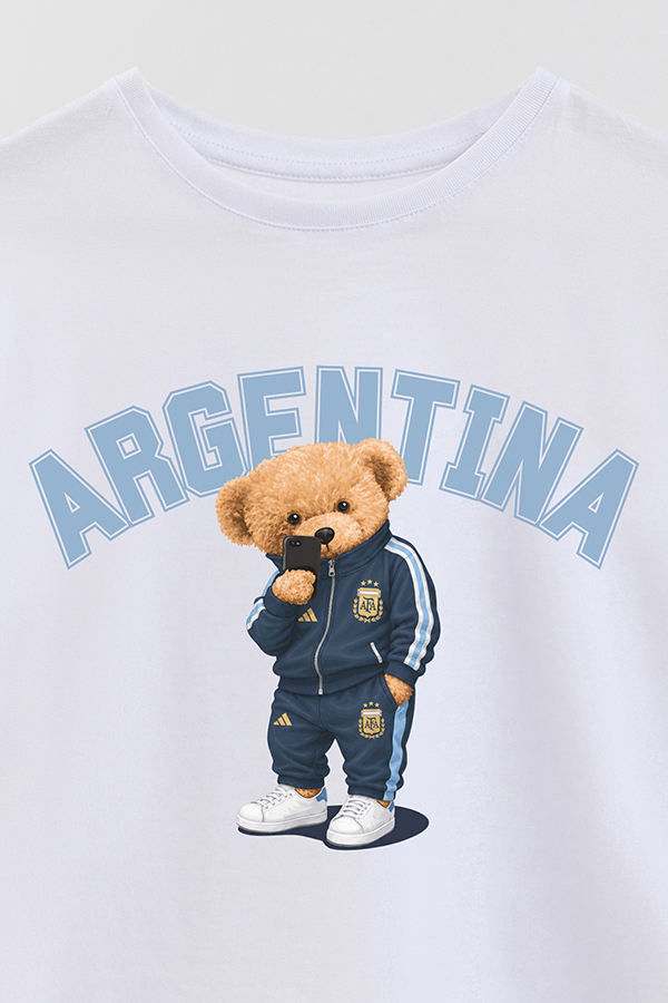 REMERA GB OVERSIZE TEDDY ARG SCALO