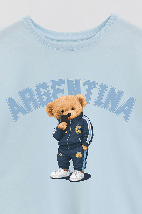 REMERA GB OVERSIZE TEDDY ARG SCALO