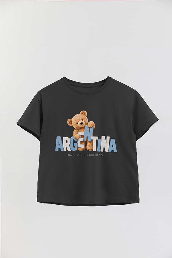 REMERA GB OVERSIZE TEDDY ARG NO LO ENTENDERIAS