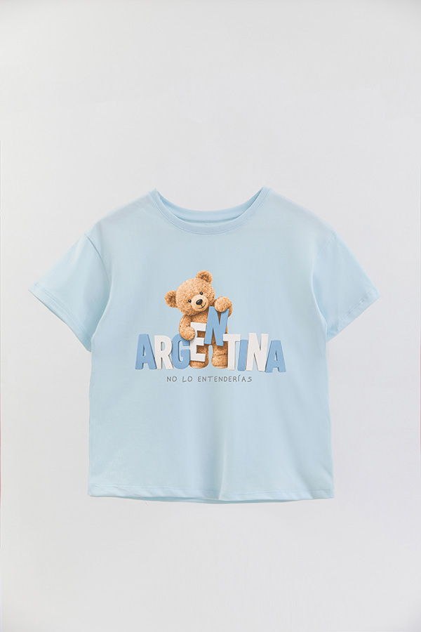 REMERA GB OVERSIZE TEDDY ARG NO LO ENTENDERIAS