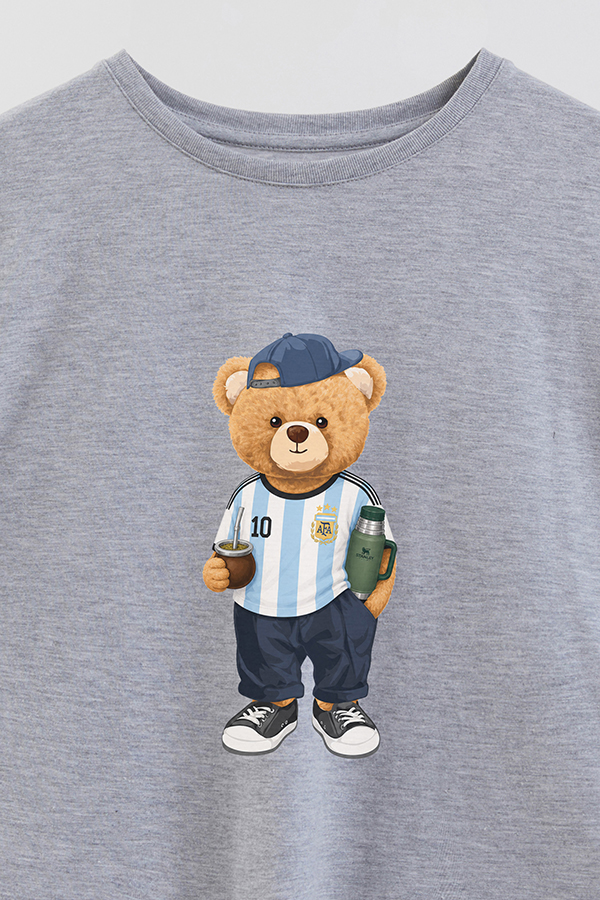 REMERA GB OVERSIZE TEDDY ARG MATE