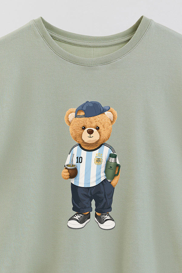 REMERA GB OVERSIZE TEDDY ARG MATE
